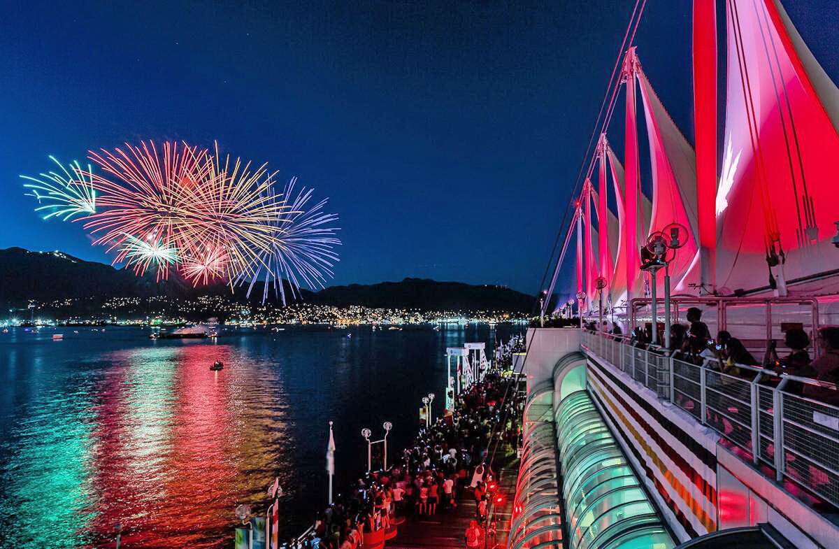 Lễ hội ánh sáng (Celebration of Light) ở Vancouver