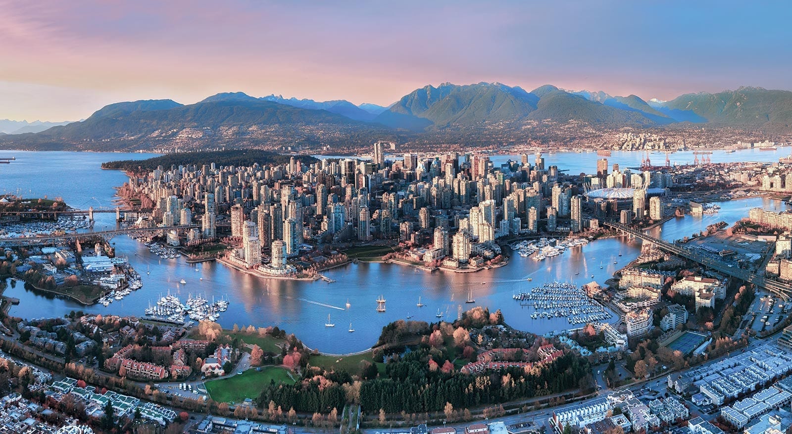 Toàn cảnh thành phố Vancouver